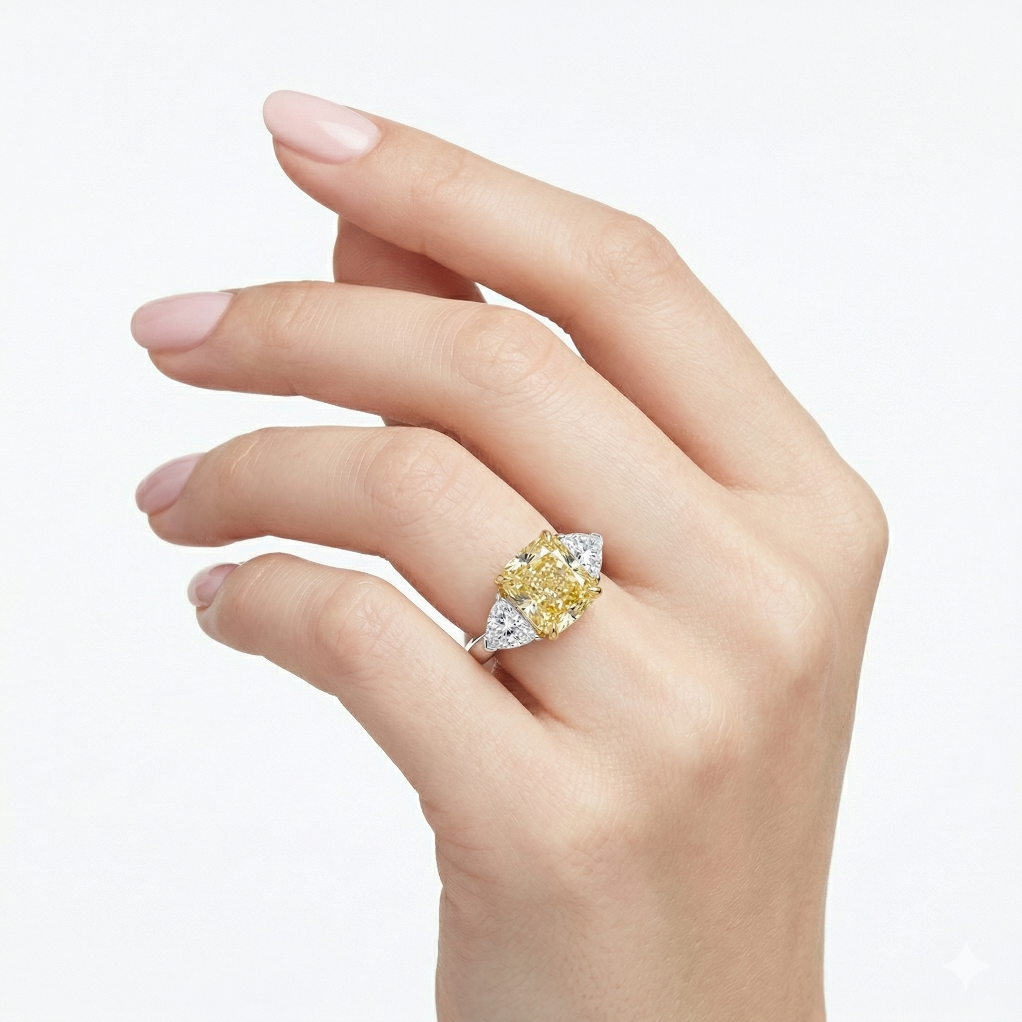 3.01 Ct Cushion Ring