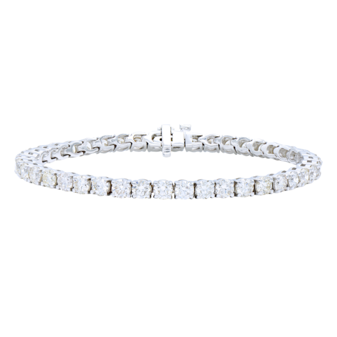 10 cttw Round Diamond Tennis Bracelet