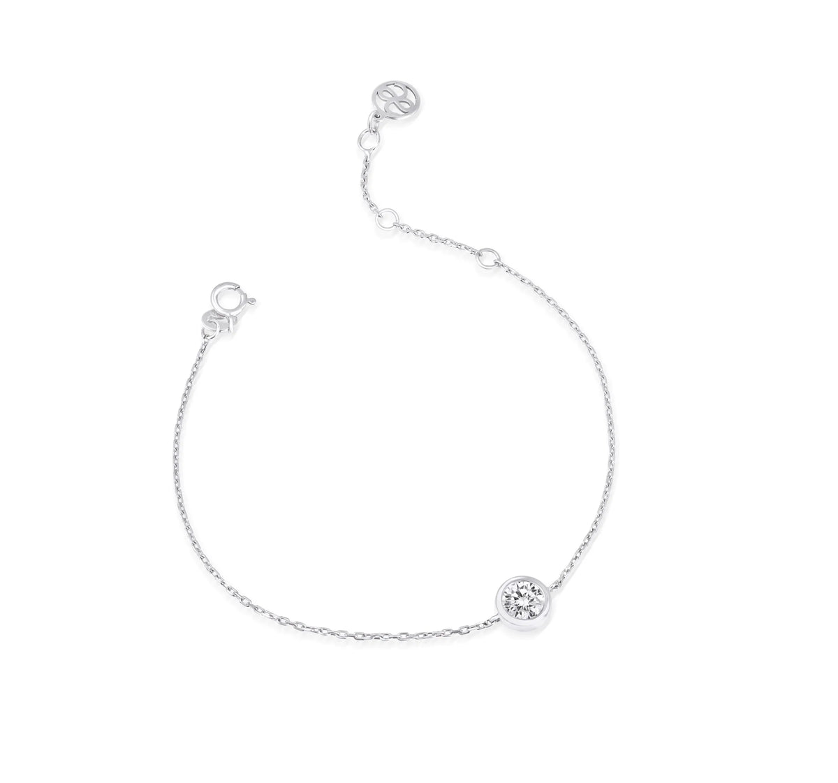 0.50 ct Round Diamond Chain Bracelet