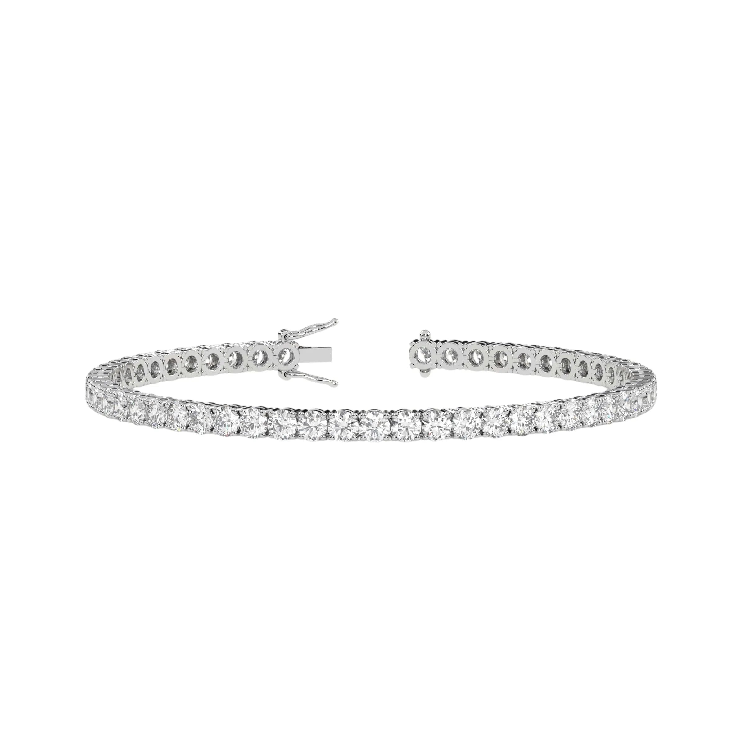 7 cttw Round Diamond Tennis Bracelet