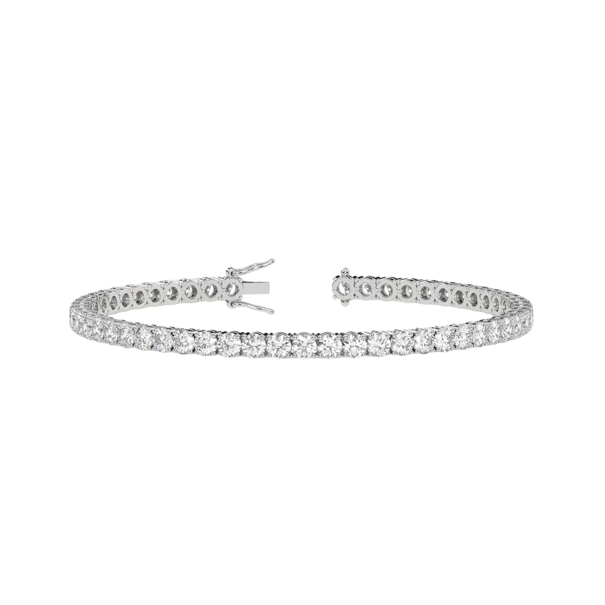 7 cttw Round Diamond Tennis Bracelet