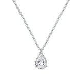 0.70 ct Petit Pear Shape Diamond Pendant