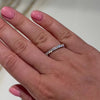 1.10 cttw Eternity Band Lab Grown Diamond Ring