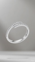 Snake Lab-Grown Diamond Ring
